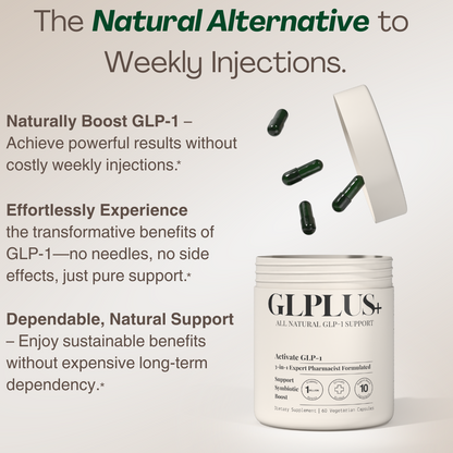 GPLLUS+, 10-in-1 GLP-1 Weight Loss Supplement for Women and Men