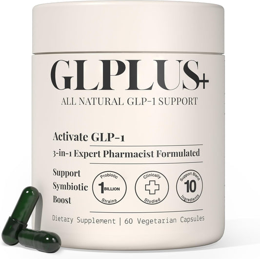 GPLLUS+, 10-in-1 GLP-1 Weight Loss Supplement for Women and Men