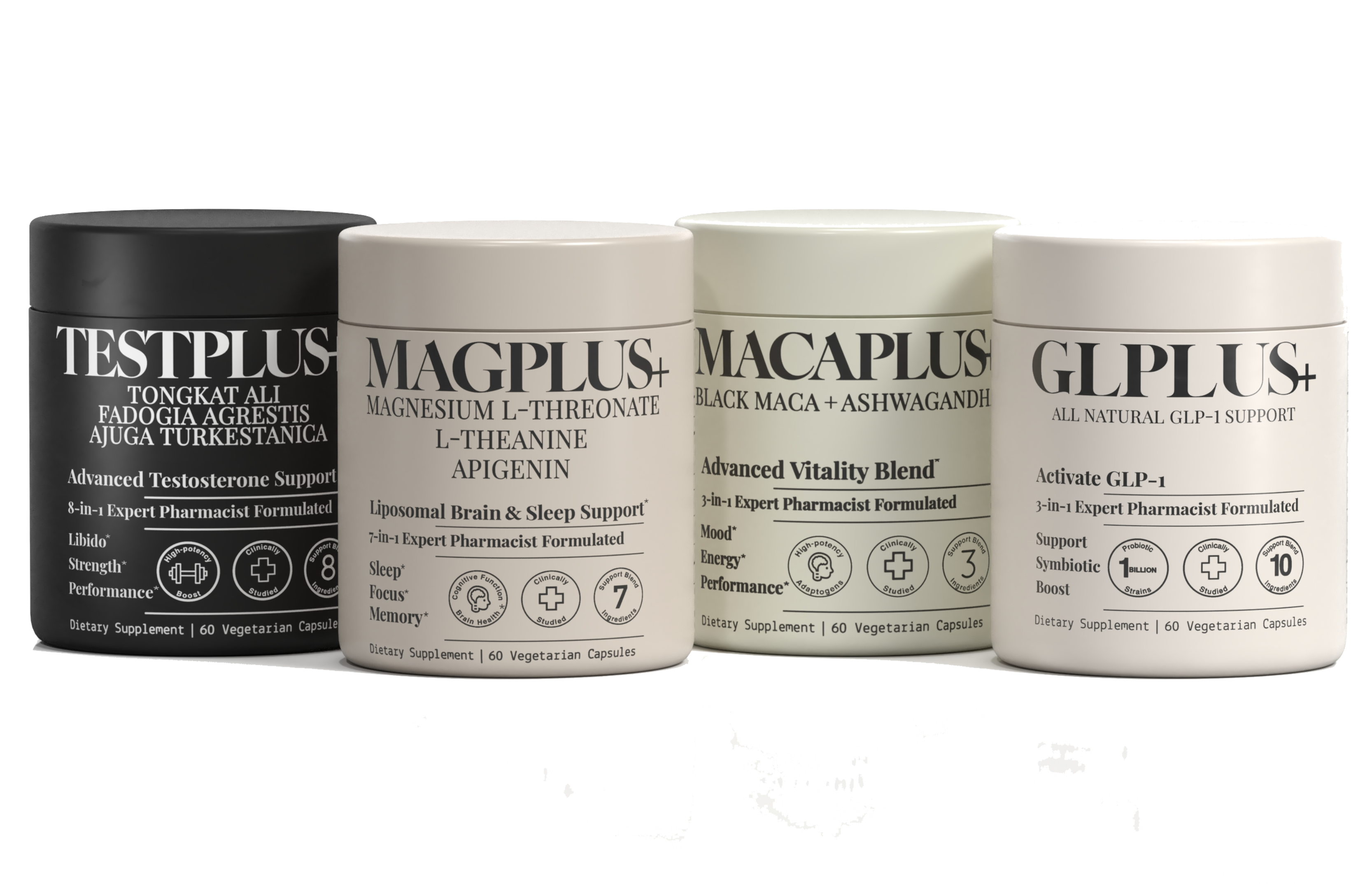 TESTPLUS, MAGPLUS, MACAPLUS, and GLPLUS jars